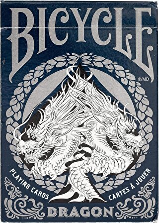 Bicycle Dragon Mavi Oyun Kağıdı Iskambil Destesi