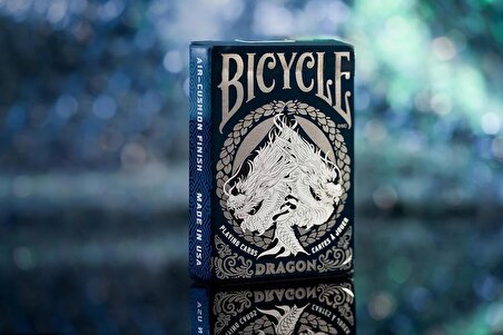 Bicycle Dragon Mavi Oyun Kağıdı Iskambil Destesi