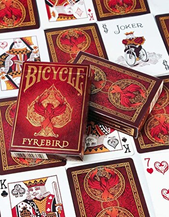 Bicycle Fyrebird Koleksiyonluk İskambil Oyun Kağıdı Kartları