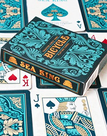 Bicycle Sea King Koleksiyonluk Kartı Oyun Kağıdı Kartları Destesi