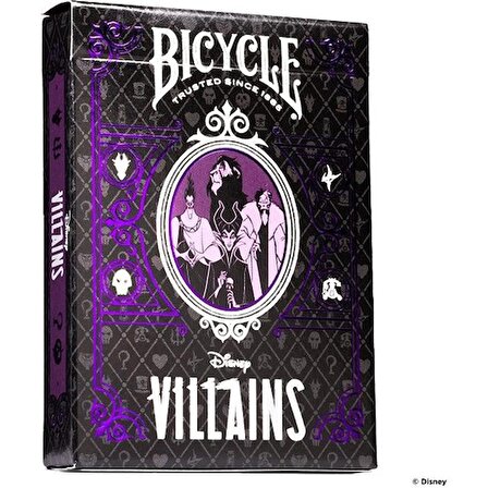 Bicycle Disney Villains Premium Oyun Kağıdı İskambil Destesi