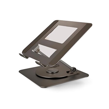 Cosmostech Tablet Pc Standı - Katlanabilir, 360° Dönebilen Ayarlı, Laptop Notebook, Masaüstü Alüminyum Alaşım Premium