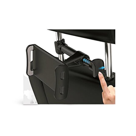 Cosmostech Araç Içi Koltuk Arkası 360° Ayarlanabilir° Tablet Telefon Tutucu Stand