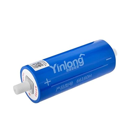 Yinlong LTO66160H – 2.3V 40 Ah Lithium Titanate Şarjlı Pil