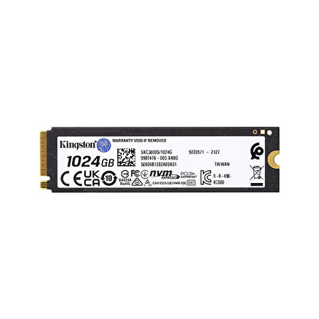 Kingston KC3000 M2 1 TB M.2 7000 MB/s 6000 MB/s SSD 