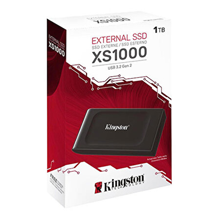 KINGST 1TB Taşınabilir SSD SXS1000/1000G