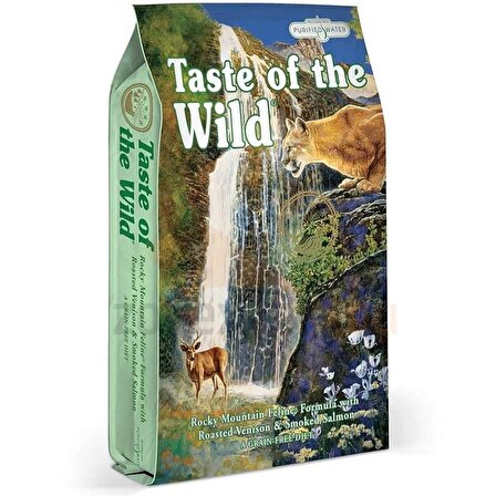Taste Of The Wild Rocky Mountain Geyikli Somonlu Kedi Maması 6,6 Kg