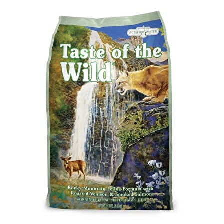 Taste Of The Wild Rocky Mountain Geyikli Somonlu Kedi Maması 6,6 Kg