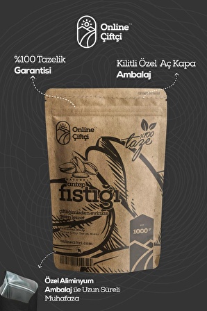 Naturel Kavrulmuş Antep Fıstığı Avantajlı Paket 2x1 Kg 