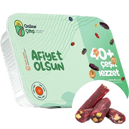 Antep Fıstıklı Narlı Fitil Lokum 350gr