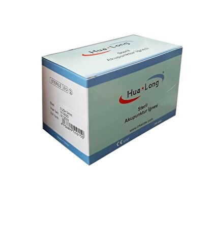 0.20x13mm HuaLong Steril Akupunktur İğnesi  