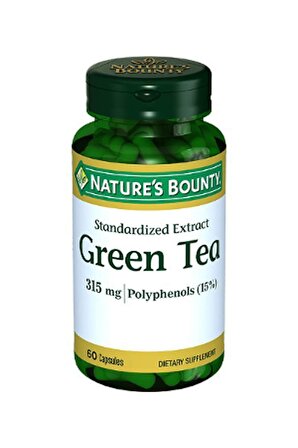 Nature's Bounty Green Tea Extract 315 mg 60 Kapsül