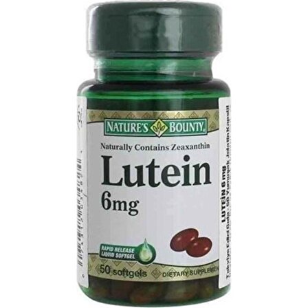 Nature's Bounty Lutein 6 mg 30 Softjels