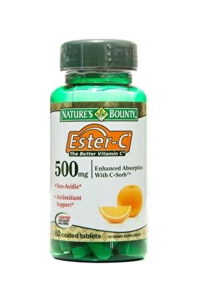 Nature's Bounty Ester C 500 mg 60 Tablet