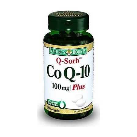 Nature's Bounty COQ-10 100 mg 60 Softjel
