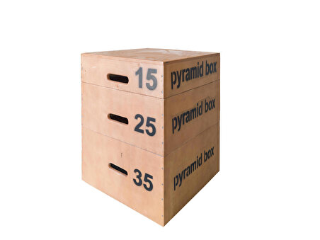 Pyramid Box - Piramit Sıçrama Kutusu ( 3'lü Set)