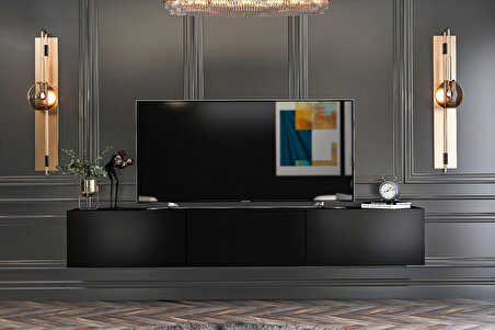 Givayo Bodrum Tv Ünitesi Duvara Monte - Ayaklı Kullanım 180 cm
