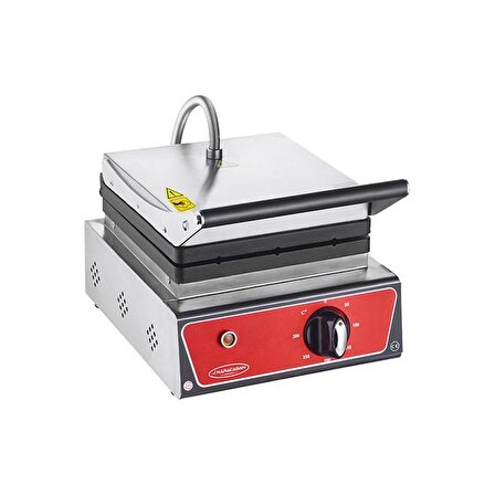 Karacasan Endüstriyel Elektrikli Döküm Çubuk Waffle Makinesi 3 Lü