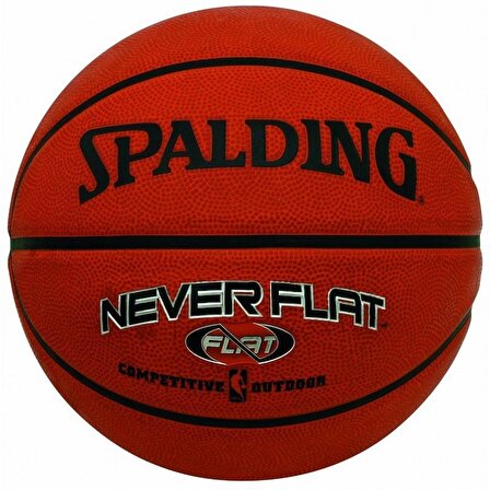 Spalding Never Flat Outdoor No7 Basketbol Topu