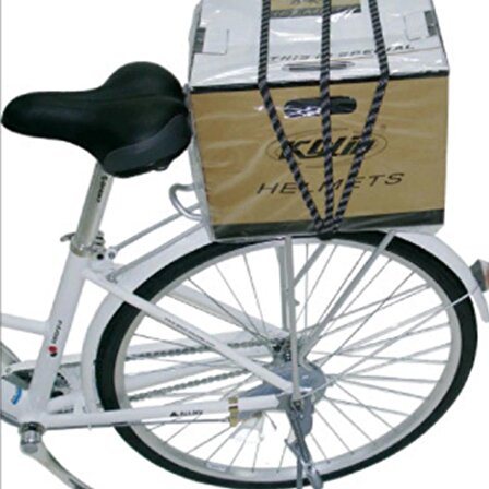 BUFFER® Bisiklet Araba Motosiklet Kancalı Bagaj Gergi Lastiği Sabitleme
