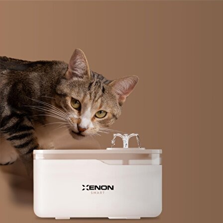 Akıllı Wi-Fi Kedi Köpek Su Pınarı ,Su Kabı,  Bluetooth Destekli