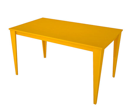 Yenice 130X70 Mutfak Masası Sarı