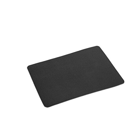 mouse pad kaydırmaz tabanlı kumaş mouse pad siyah 19*20 cm 