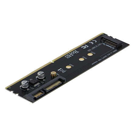 DDR4 ram slot to M.2 ngff ssd çevirici adaptör kartı
