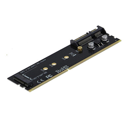 DDR3 ram slot to M.2 ngff ssd çevirici adaptör kartı