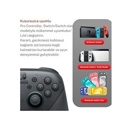 Nintendo Switch Pro Controller Siyah