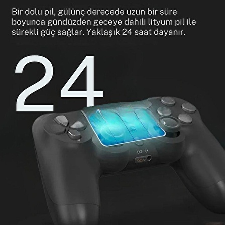 Cosmostech Ps4 ve PC Uyumlu Titreşimli Kablosuz Joystick Wireless Oyun Kolu Gamepad Controller Siyah