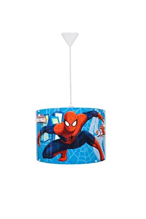 Spiderman Çocuk Odası Panorama Tavan Sarkıt-5004 Lisanslı