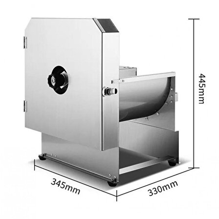 Dalle EX-05 Elektrikli Paslanmaz Çelik Dondurulmuş Et, Meyve Sebze Dilimleme Makinesi