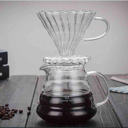 EPİNOX COFFEE TOOLS CAM KAHVE DEMLEME CAM KULP (CKD-60)