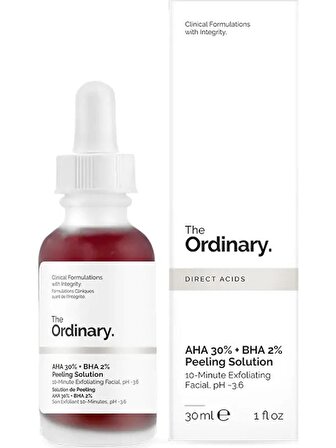 The Ordinary Aha 30% + Bha 2% Peeling Solution 30ml