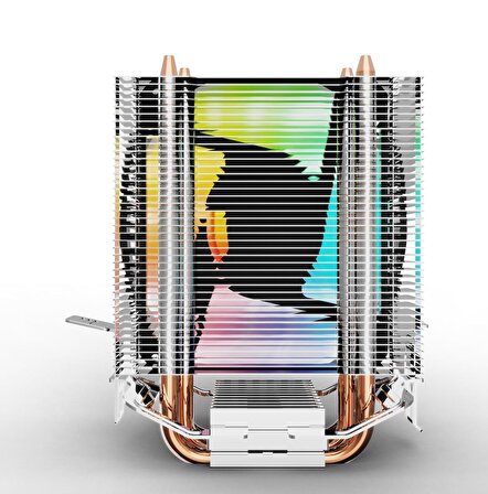 Oleas S200 CPU Soğutucu Rainbow İşlemci Fanı