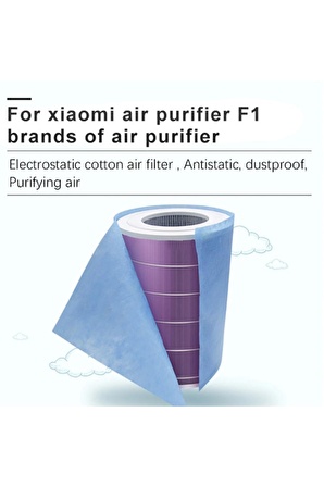 Filterhauzı Xiaomi Mi Uyumlu Air Purifier F1 Için Toz Tutucu Filtre 6 Adet