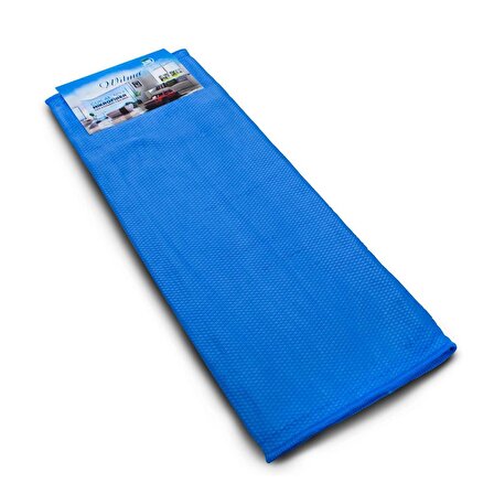 Wilma Secret Lüx Hamarat Büyük Boy 50x70 cm Mavi 2 Adet - Profesyonel Yüksek Kalite Oto Yıkama ve Kurulama Bezi Cam Bezi