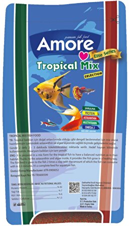 Tropical Mix Selection 460gr ve Tropical Mix Flake 100ml Kutu