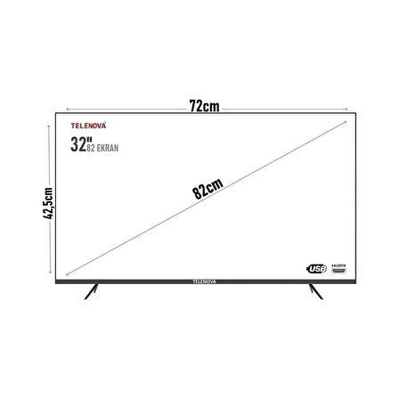 Telenova 32ND4001 32" Full HD LED TV