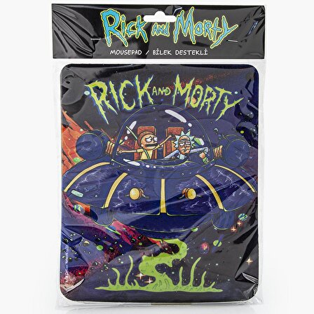 Mouse Pad Bilek Destekli Rick And Morty Lisanslı