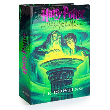 Kitap Görünümlü Kilitli Gizli Kasa Harry Potter Lisanslı Kumbara 