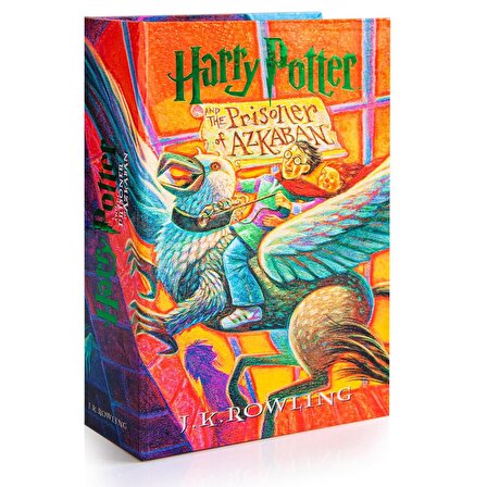 Kitap Görünümlü Kilitli Gizli Kasa Harry Potter Lisanslı Kumbara 