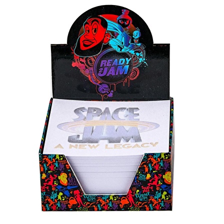 Küp Bloknot Space Jam 2 Lisanslı LeBron James & Looney Tunes