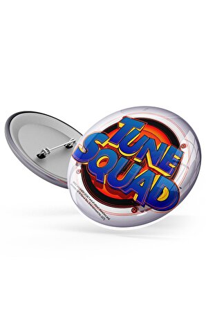 Rozet Space Jam2 Bugs Bunny & Lebron James Lisanslı Özel Tasarım 