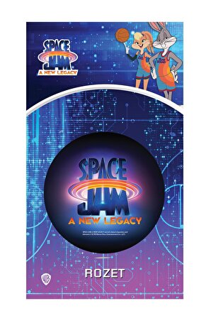 Rozet Space Jam2 Looney Tunes&Lebron James Lisanslı Özel Tasarım 