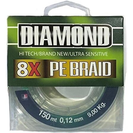 Bauer Diamond  8 Kat 150 mt Ip Misina 0.18mm 12,6 Kg