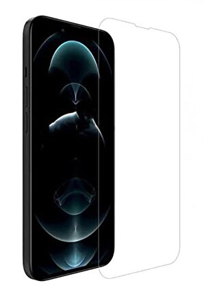 Apple iPhone 13 Pro Max ve 14 Pro Max Uyumlu Kırılmaz Cam Tam Kaplayan Ekran Koruyucu