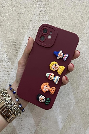 Apple iPhone 11 Uyumlu 3D Cartoon Tasarım Soft Kılıf