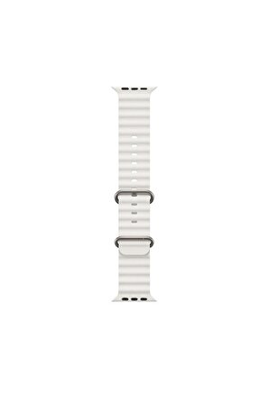 Apple Watch Ocean Beyaz Silikon Saat Kordonu, 38,40,41 Mm